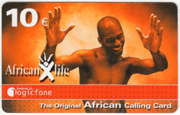 AUSTRIA E-963 Prepaid Logicfone - People, African Dancer - MINT - Austria