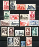 Année 1947 Complète - Y&T N°772 à 792 - 21 Timbres - Neuf * - 1940-1949