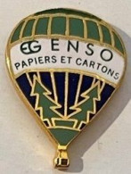 MONTGOLFIERE - BALLON A AIR CHAUD - BALLOON - BALLON - EG ENSO - PAPIERS ET CARTONS   -    (33) - Airships