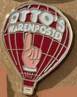 MONTGOLFIERE - BALLOON - BALLON A AIR CHAUD - OTTO'S WARENPOSTER - MAIN - HAND - (33) - Montgolfières