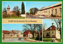 43351897 Gross Schoenebeck Kirche Baudenkmal Konsum Gaststaette Zur Schorfheide  - Finowfurt