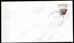 Slovenija - 1997 - Envelope - Harmonika 1896 Post Stamp - Caja 30 - Slowenien