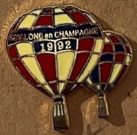 MONTGOLFIERE - BALLOON - BALLON A AIR CHAUD - CHALONS EN CHAMPAGNE 1992 -             (33) - Montgolfier