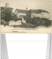 74 LA ROCHE SUR FORON. Tour Et Couvent Capucins. Timbre 1 Et 2 Centimes 1903 - La Roche-sur-Foron