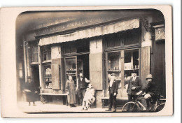 CPA 69 Lyon Carte Photo Laiterie Andrieux Grande Rue De La Croix Rousse - Lyon 4