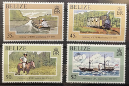 BELIZE - MH* - 1979 - # 411/415   4 VALUES - Belize (1973-...)