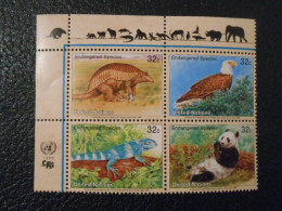 NATIONS-UNIES NEW-YORK YT 669/672 PROTECTION DE LA NATURE** - Unused Stamps