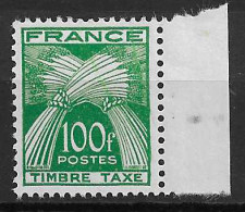 France Timbre Taxe YT N° 89 Neuf ** MNH. TB - 1859-1959 Nuevos
