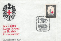 Rotes Kreuz - 3002 Purkersdorf 1994 Handkarren - Erste Hilfe