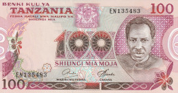 TANZANIA   100 SHILLINGS  1977  P-8   UNC - Tanzanie