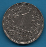 DEUTSCHES REICH 1 REICHSMARK 1934 D KM# 78 - 1 Reichsmark