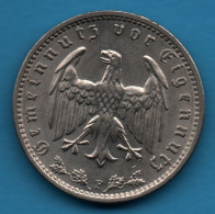 DEUTSCHES REICH 1 REICHSMARK 1934 F KM# 78 - 1 Reichsmark