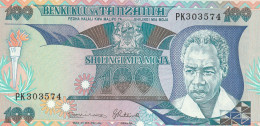 TANZANIA   100 SHILLINGS  1986  P-14   UNC - Tanzania