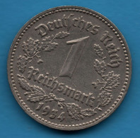 DEUTSCHES REICH 1 REICHSMARK 1934 J KM# 78 - 1 Reichsmark