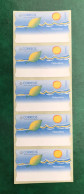 España Spain 1996, ATM ETIQUETA, NATURALEZA (TIPO II), Tira De 5 Etiquetas Blancas / Strip Of 5, Nuevos ** - Machine Labels [ATM]