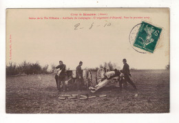 SISSONNE - Camp - Scène De La Vie Militaire - Artillerie De Campagne. - Sissonne