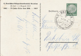 Allemagne Entier Postal Illustré Breslau 1937 - Private Postwaardestukken