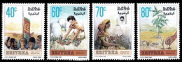 (016) Eritrea  Martyrs / Persons / Heroes ** / Mnh  Michel  75-78 - Erythrée