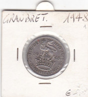 GRAN BRETAGNA 1 SHILLING ANNO 1948  COME DA FOTO - I. 1 Shilling