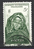 AOF. N°37 De 1948 Oblitéré. Jeune Femme De Mauritanie. - Used Stamps