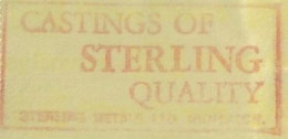 Great Britain 1990 Fragment Meter Stamp Pitney Bowes Slogan Castings Of Sterling Quality From Nuneaton Warwickshire - Brieven En Documenten