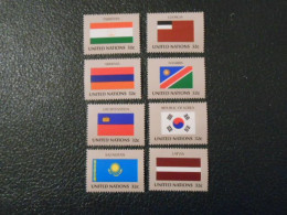 NATIONS-UNIES NEW-YORK YT 710/717 DRAPEAUX DES ETATS MEMBRES** - Unused Stamps