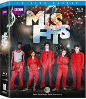 Misfits Temporada 1 Blu Ray + Dvd Nuevo Precintado - Autres Formats