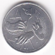 San Marino , 1 Lire 1976 , Mains Avec Drapeaux , En Aluminium , KM 51 , Neuve UNC - Saint-Marin