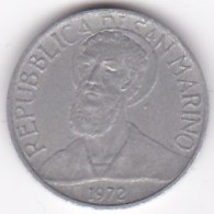 San Marino , 5 Lire 1972 , Serie Maternity , En Aluminium , KM# 16  - San Marino