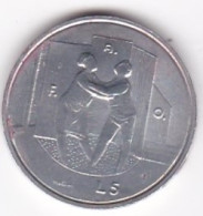 San Marino , 5 Lire 1976 FAO , Serie Family , En Aluminium , KM# 53 , Neuve UNC - San Marino