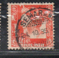 DUTCH INDIA INDIE INDE NEDERLANDS HOLLAND OLANDESE OLANDESI INDIES 1933 1937 1934 QUEEN WILHELMINA 12 1/2c USED USATO - Nederlands-Indië