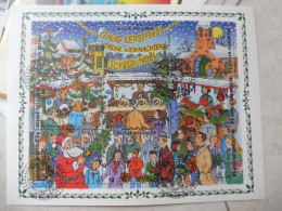 Belgique Belgie Bloc Blok Bl 73 Noel Kerstmis Christmas Gestempelt Oblitéré  Perfect Eerste Dag Premier Jour Namur - Used Stamps