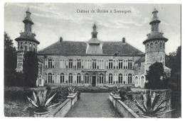 Belgique  -  Seevergem  -  Chateau  De Welden - Carte Signee Madame  R De Hemp Leune - Ronse