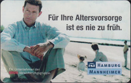 GERMANY S01/2006 Hamburg- Mannheimer - Mann Am Meer - S-Reeksen : Loketten Met Reclame Van Derden