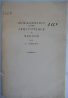 Schilderijen In Het Gerechtshof Te Brugge Door G. Gyselen 1958 De Tempel / Justitie - History