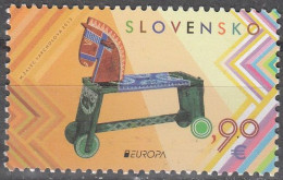 Slovensko 2015 Yvert 667 Neuf ** Cote (2017) 2.80 € Europa CEPT Jouet Ancien - Ongebruikt