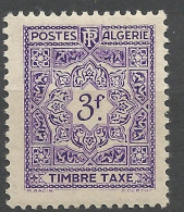 ALGERIE TAXE N° 40 NEUF**  SANS CHARNIERE  / Hingeless / MNH - Impuestos