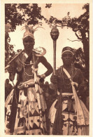 Carte POSTALE Ancienne De  ABOMEY - Chefs Du Fétiche Du Tonnerre - Benin