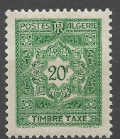 ALGERIE TAXE N° 45 NEUF**  SANS CHARNIERE  / Hingeless / MNH - Timbres-taxe