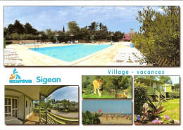 CPM - AUDE - AZUREVA SIGEAN - ROUTE DE NARBONNE - VILLAGE VACANCES - Sigean