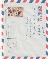 LETTREDE PAPEETE POUR PARIS 1960 - Storia Postale