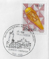 Brazil 2005 Cover Commemorative Cancel Brazilian Army Preparatory School Of Cadets In Campinas Architecture - Cartas & Documentos