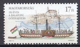 HUNGARY 4411,unused,ships - Unused Stamps