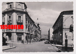 MATERA - VIA ROMA  F/GRANDE VIAGGIATA  1956  ANIMAZIONE - Matera