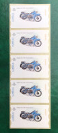 España Spain 2002, ATM ETIQUETA, Nimbus 750 1939, Tira De 5 Etiquetas Blancas / Strip Of 5, Nuevos ** - Automaatzegels [ATM]