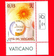 Nuovo - MNH - VATICANO - 2023 - Decennio Per Il Ripristino Dell'ecosistema – Anno II - Sole Stilizzato – 0.15 - Unused Stamps