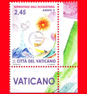 Nuovo - MNH - VATICANO - 2023 - Decennio Per Il Ripristino Dell'ecosistema – Anno II - Colomba E Sole Stilizzati – 2.45 - Nuevos