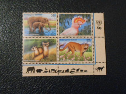 NATIONS-UNIES NEW-YORK YT 720/723 PROTECTION DE LA NATURE** - Unused Stamps