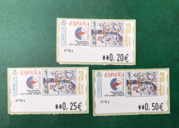 España Spain 2002, ATM ETIQUETA, Pinta El Teu Segell (Pinta Tu Sello), Serie EPELSA, Nuevos ** - Machine Labels [ATM]