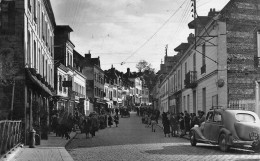 CANY (Seine-Maritime) - La Grande Rue - Automobile - Voyagé 1954 (2 Scans) Maurice Garnier à Lichères-sur-Yonne - Cany Barville